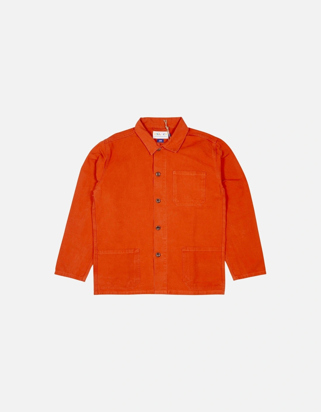 3001 Buttoned Overshirt Jacket - Rust, 6 of 5