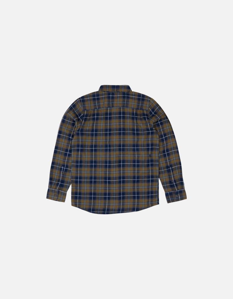 Caden Plaid Shirt - Navy