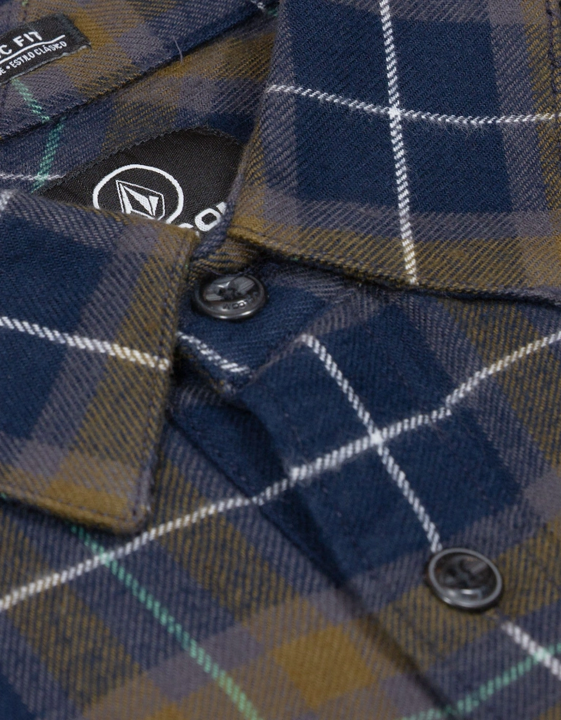 Caden Plaid Shirt - Navy