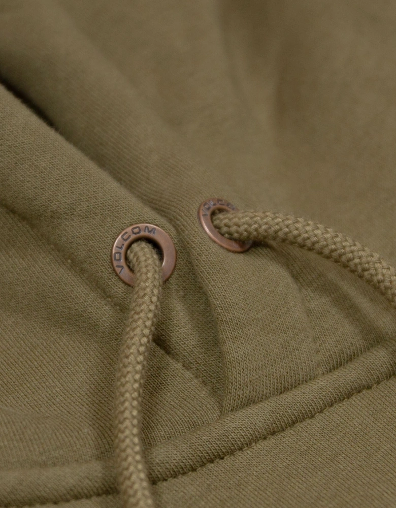 Single Stone Hooded Sweatshirt - Sage Leaf