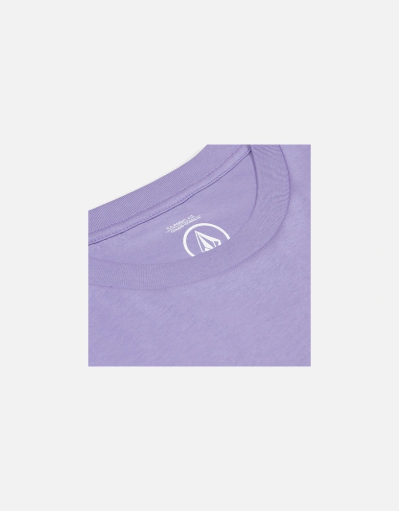 Stone Blank BSC T-Shirt - Purple Ash