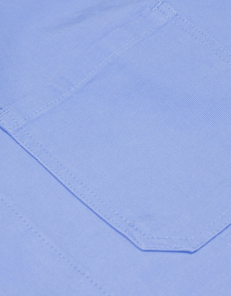 3001 Buttoned Overshirt Jacket - Powder Blue