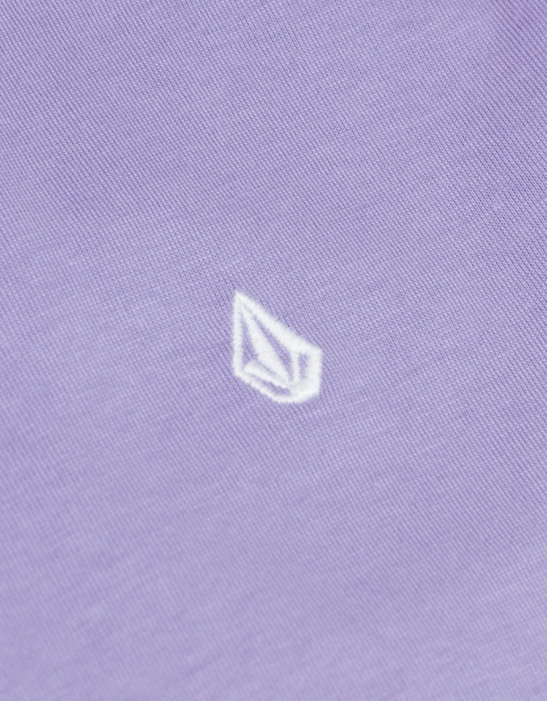 Stone Blank BSC T-Shirt - Purple Ash