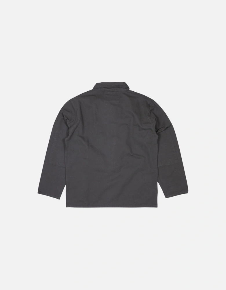 3001 Buttoned Overshirt Jacket - Charcoal