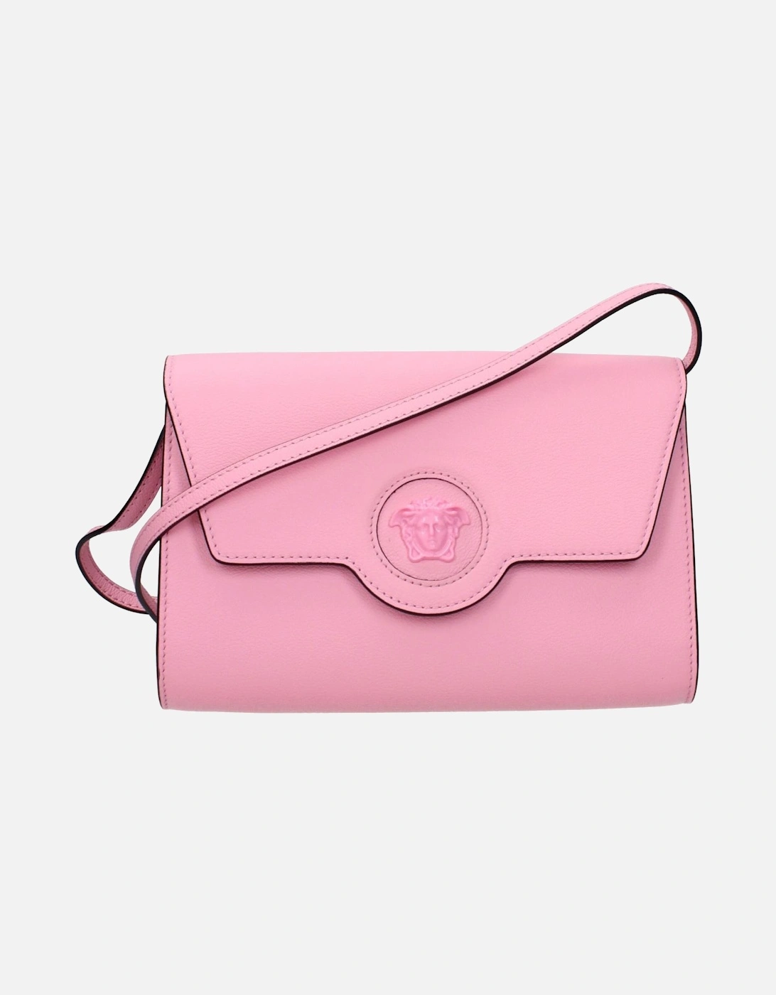 Leather Clutch with Adjustable Shoulder Strap Women - Pink Clutch Bags, 4 of 3