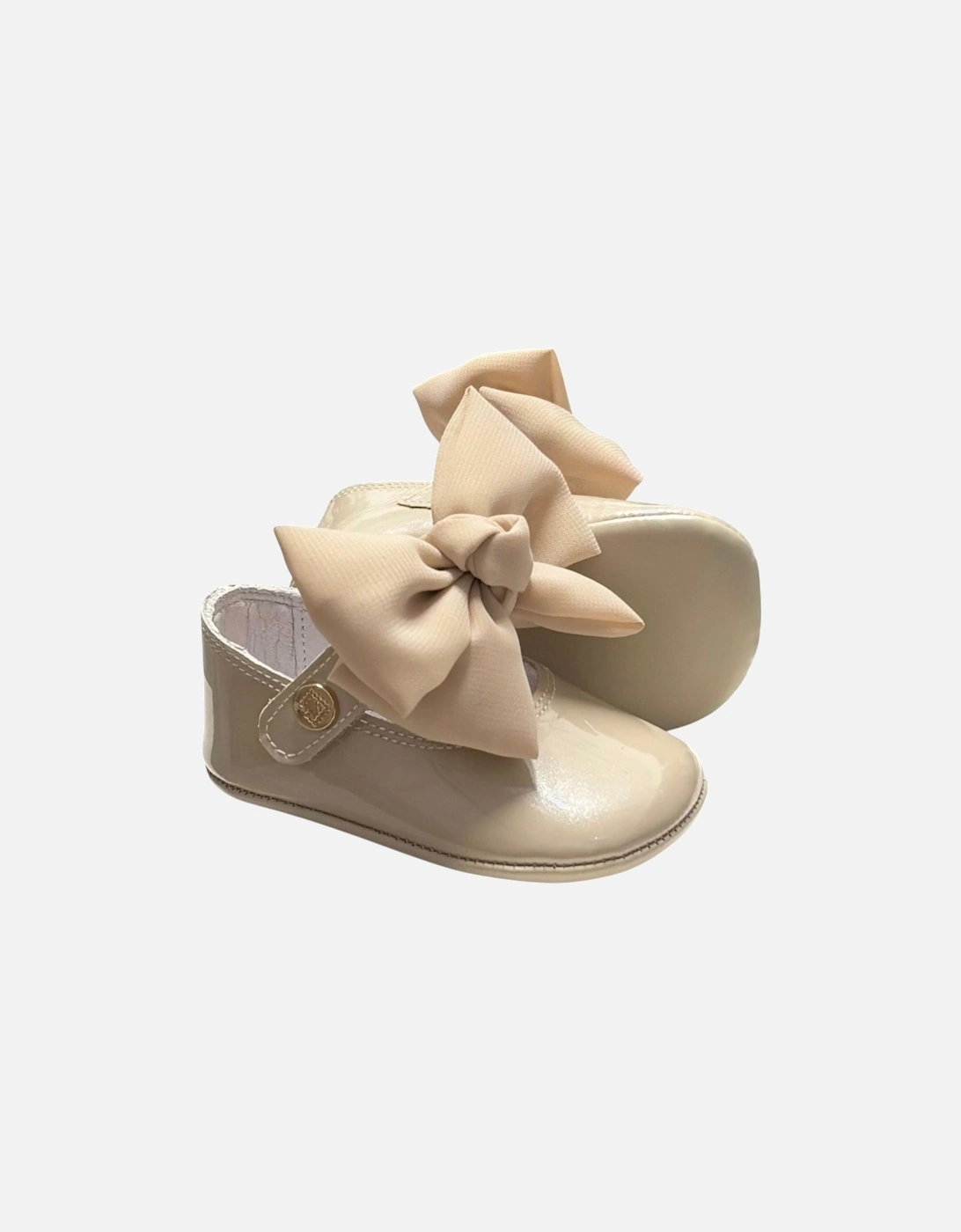 Girls Sand Velcro Soft Sole Shoes, 5 of 4