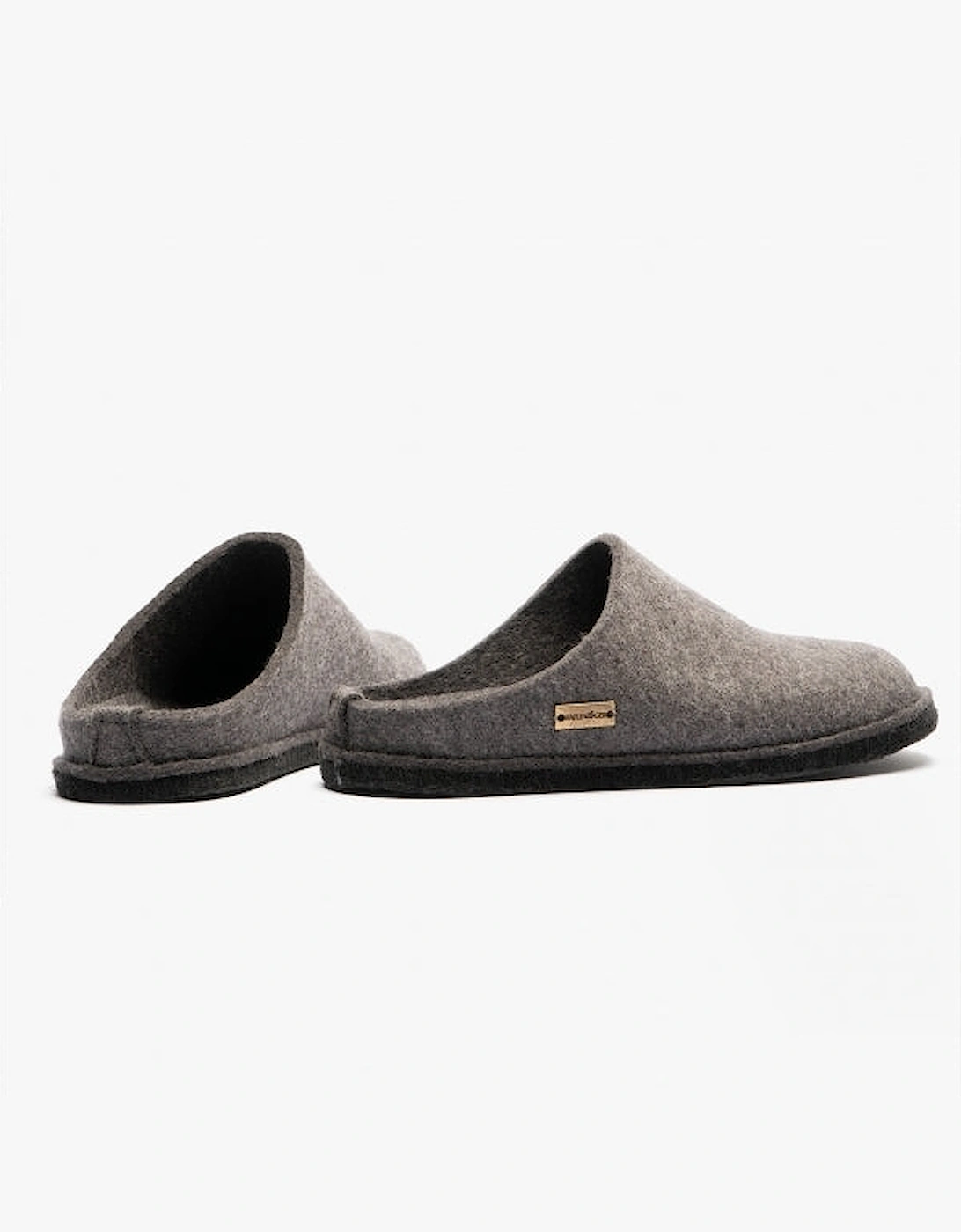 SOFT Womens Wool Slippers Anthracite