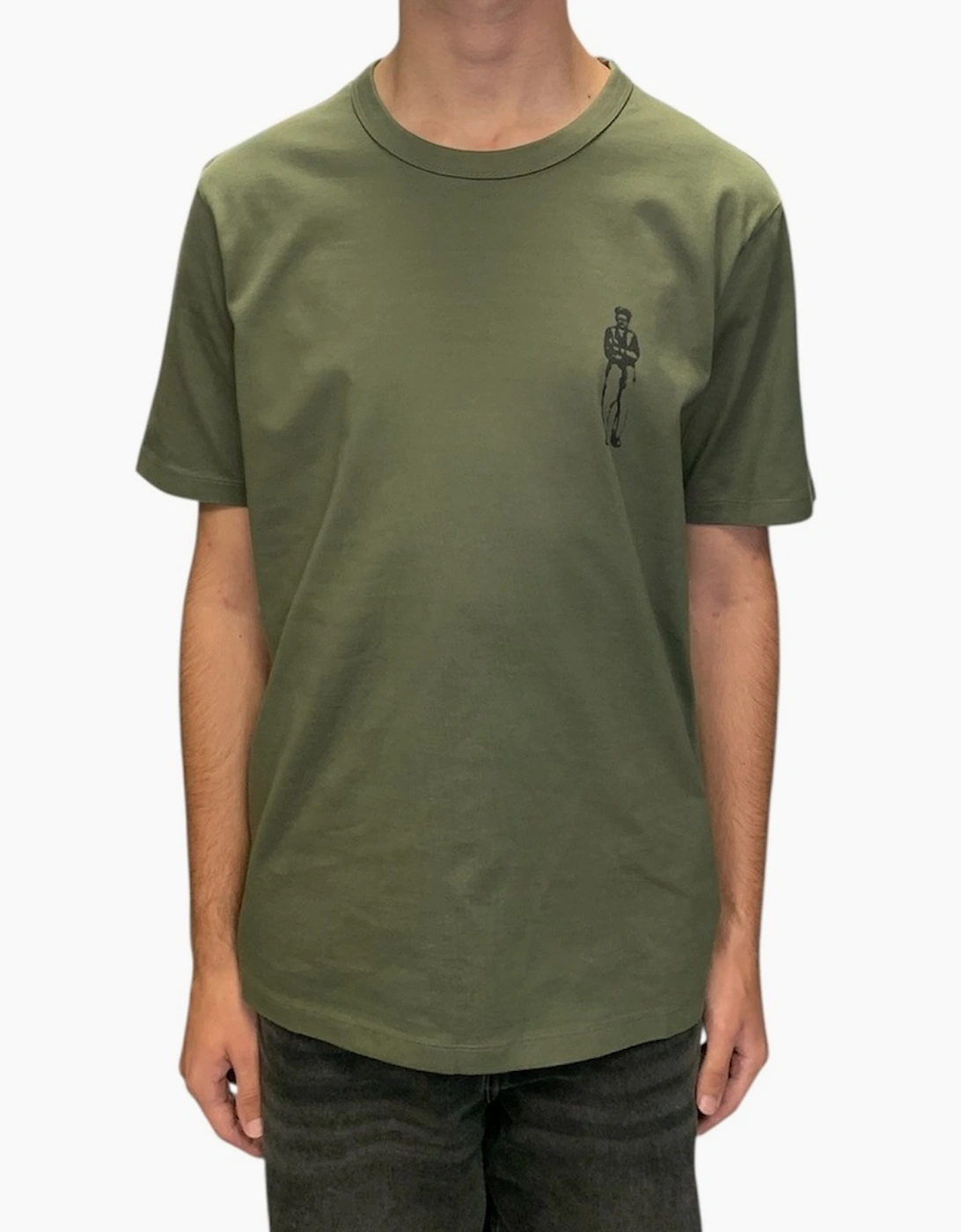 Cp Company Men's Tan Mercerized Sailor T-Shirt - Bronze Green  42 Extra Large