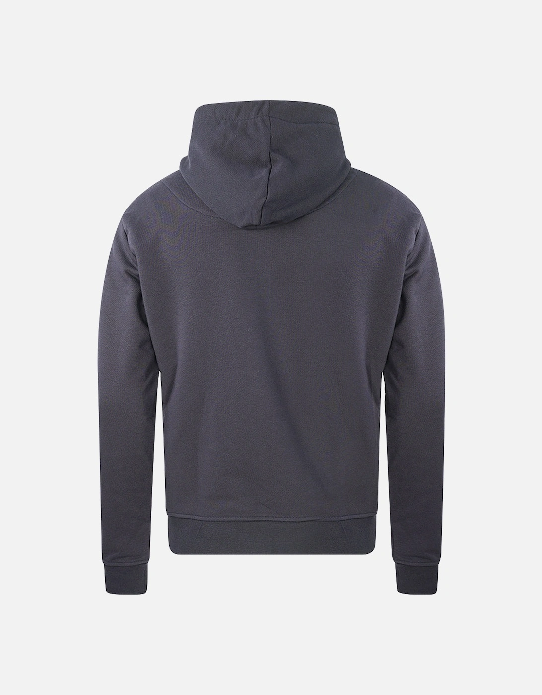 Triple Lion Check Logo Navy Hoodie