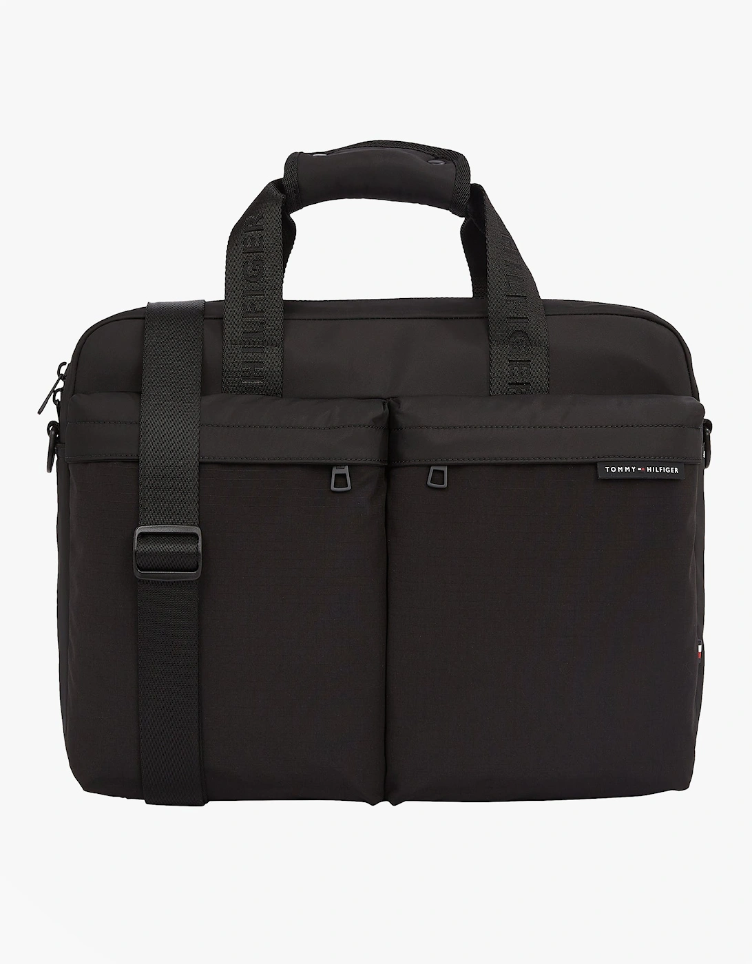 Rubberised Logo Laptop Bag, 6 of 5