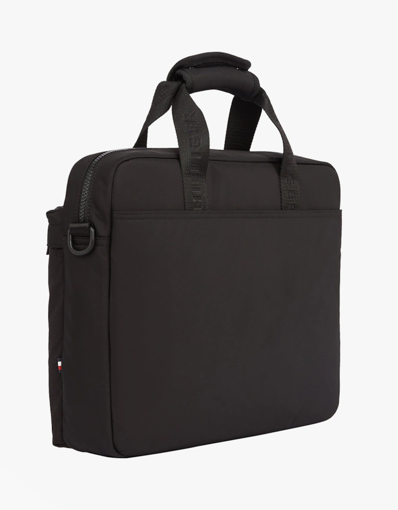 Rubberised Logo Laptop Bag