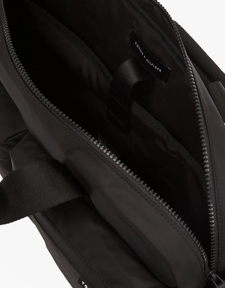 Rubberised Logo Laptop Bag
