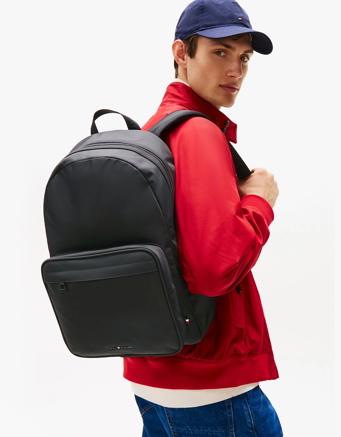 REPREVE Metal Logo Backpack Black