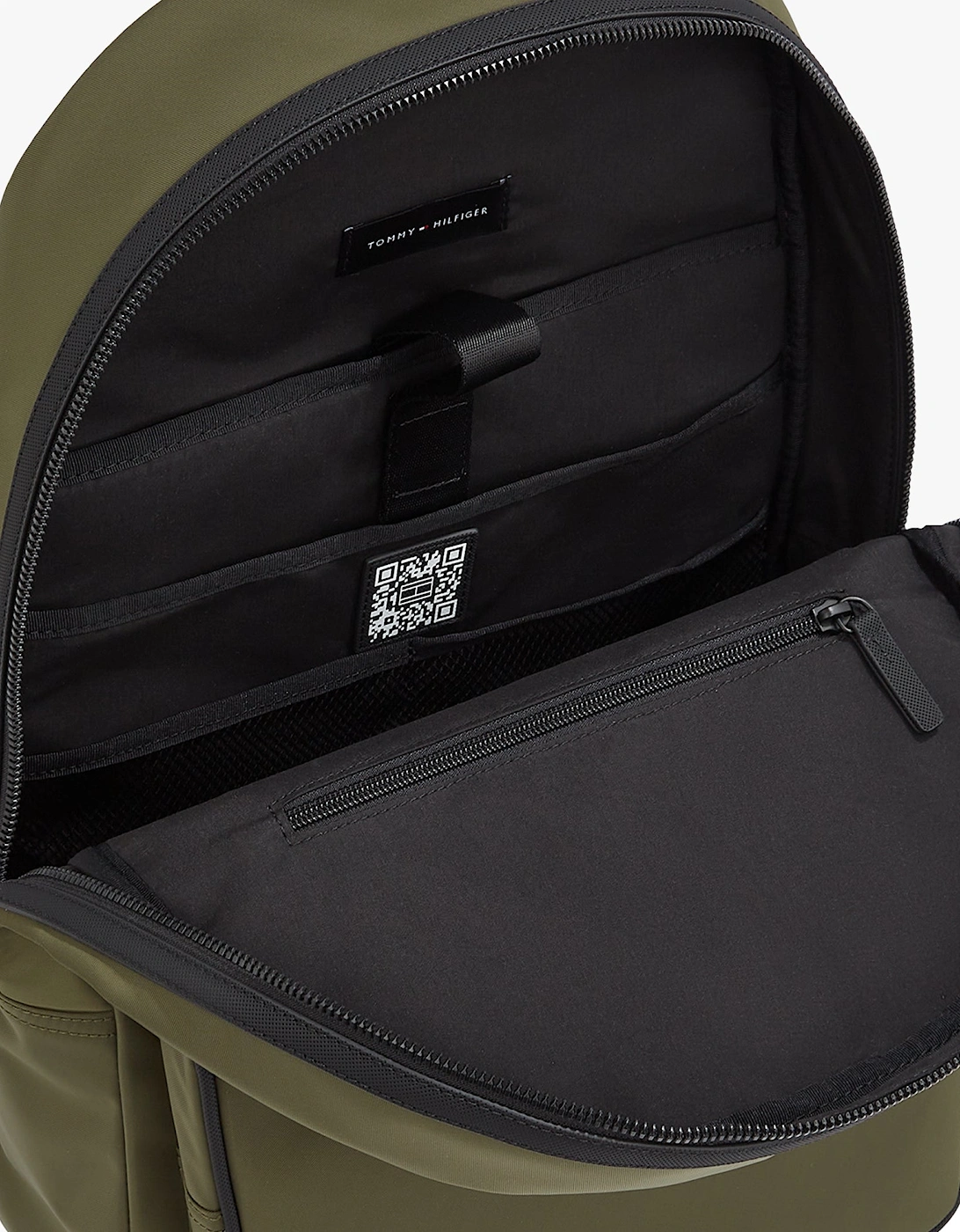 REPREVE Metal Logo Backpack Army Green