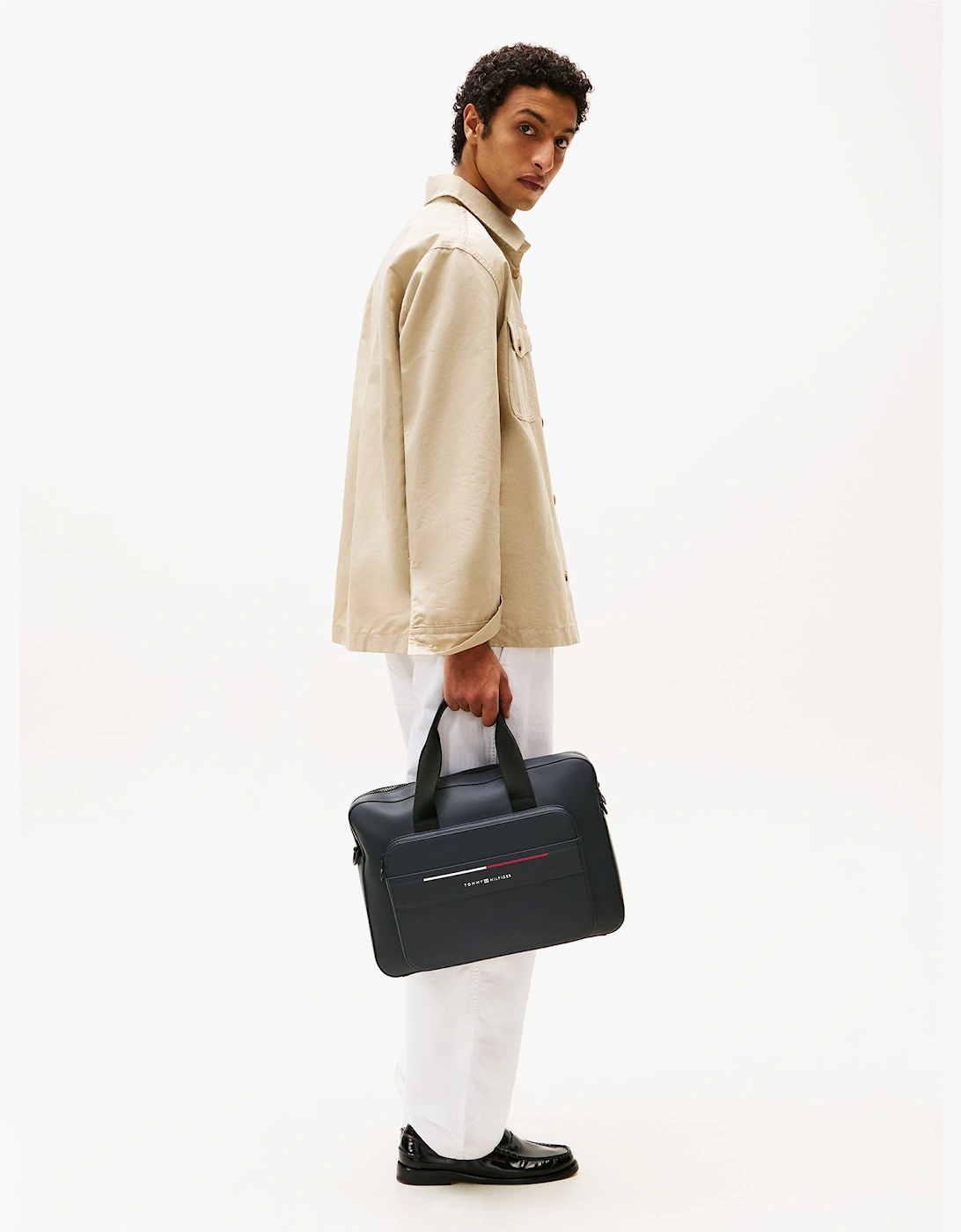 Signature Laptop Bag Navy