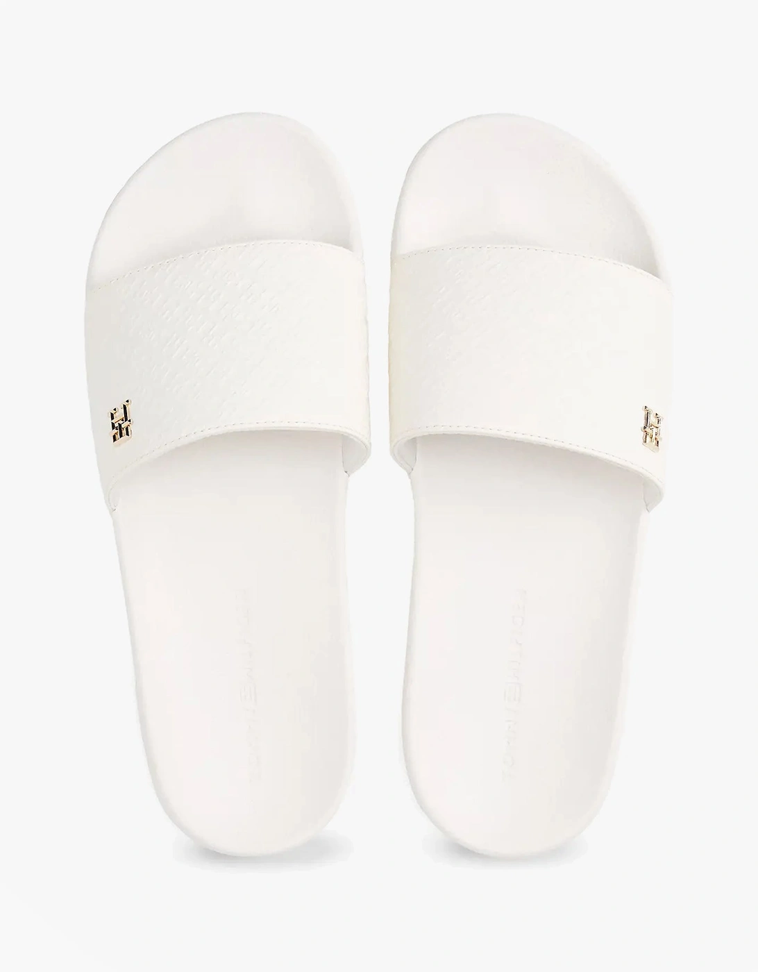 MONOGRAM POOLSIDE Womens Sliders White, 7 of 6