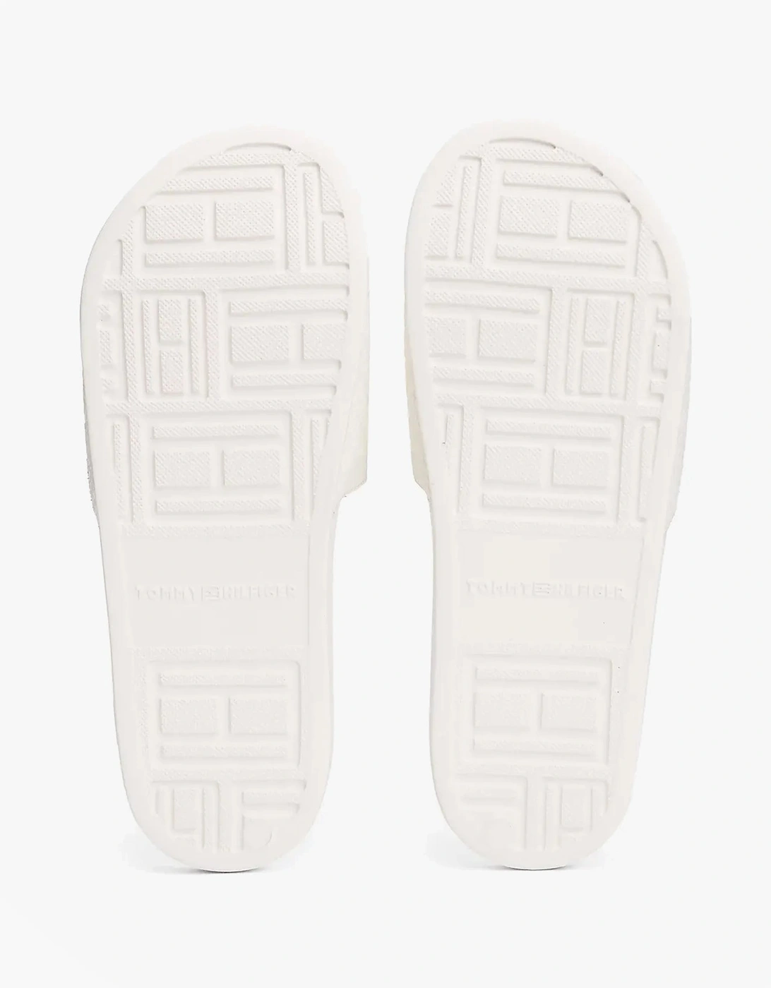 MONOGRAM POOLSIDE Womens Sliders White