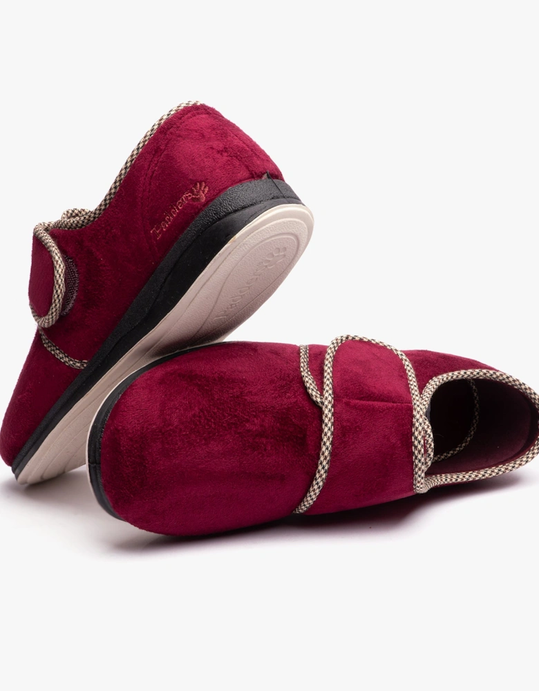 HARRY Mens Slippers Burgundy