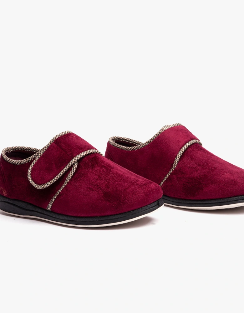 HARRY Mens Slippers Burgundy
