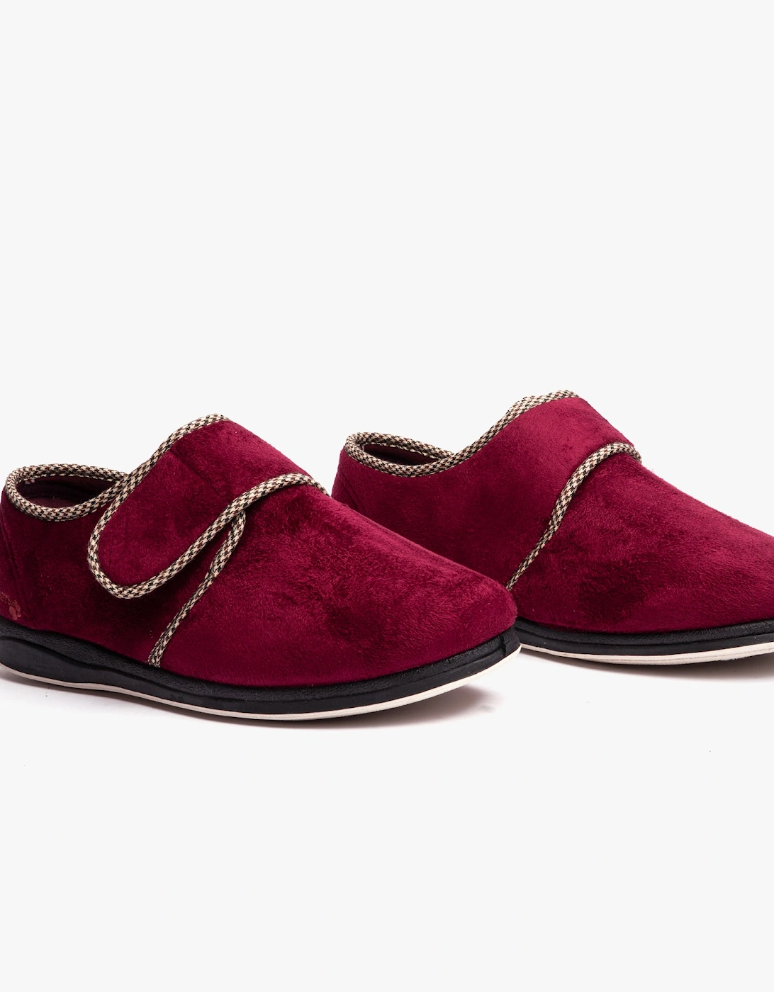 HARRY Mens Slippers Burgundy