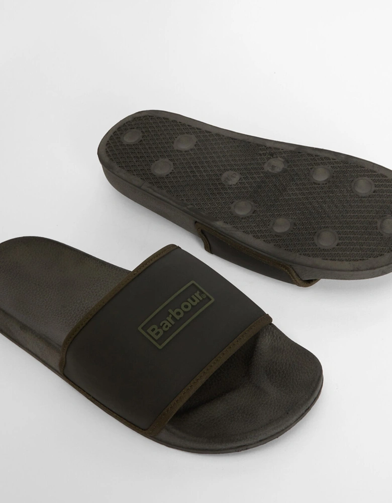 CRESSWELL Mens Sliders Black