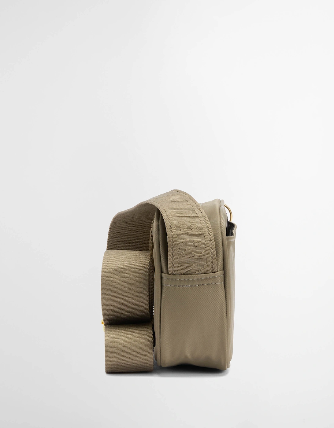 Qualify Womens Micro Crossbody Bag - Dusky Khaki