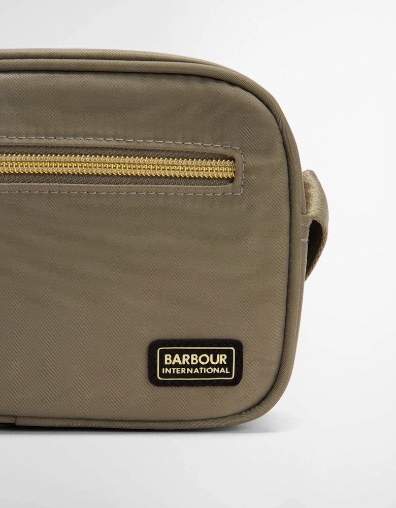 Qualify Womens Micro Crossbody Bag - Dusky Khaki