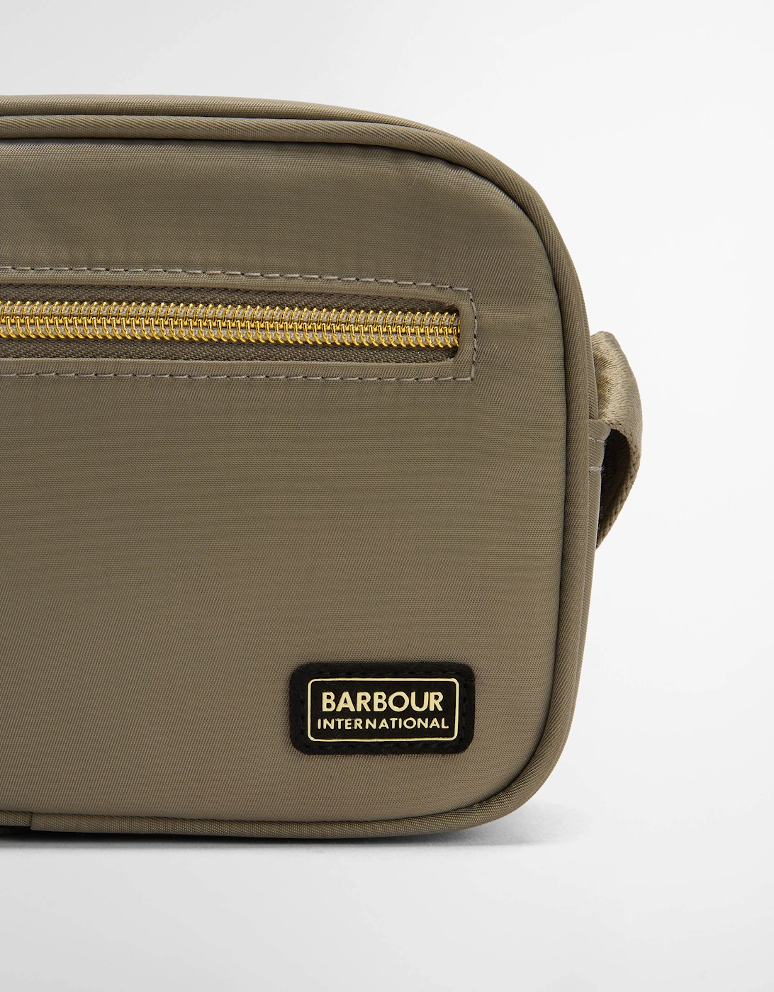 Qualify Womens Micro Crossbody Bag - Dusky Khaki