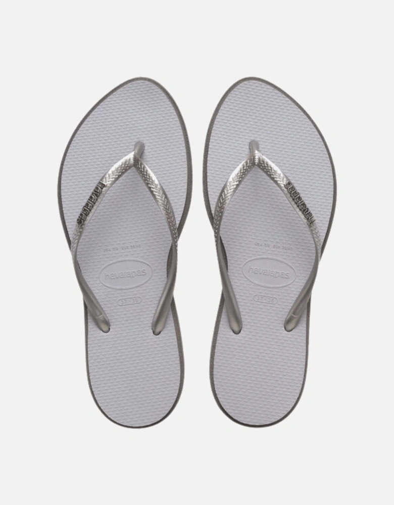 Womens Slim Point Flip Flops