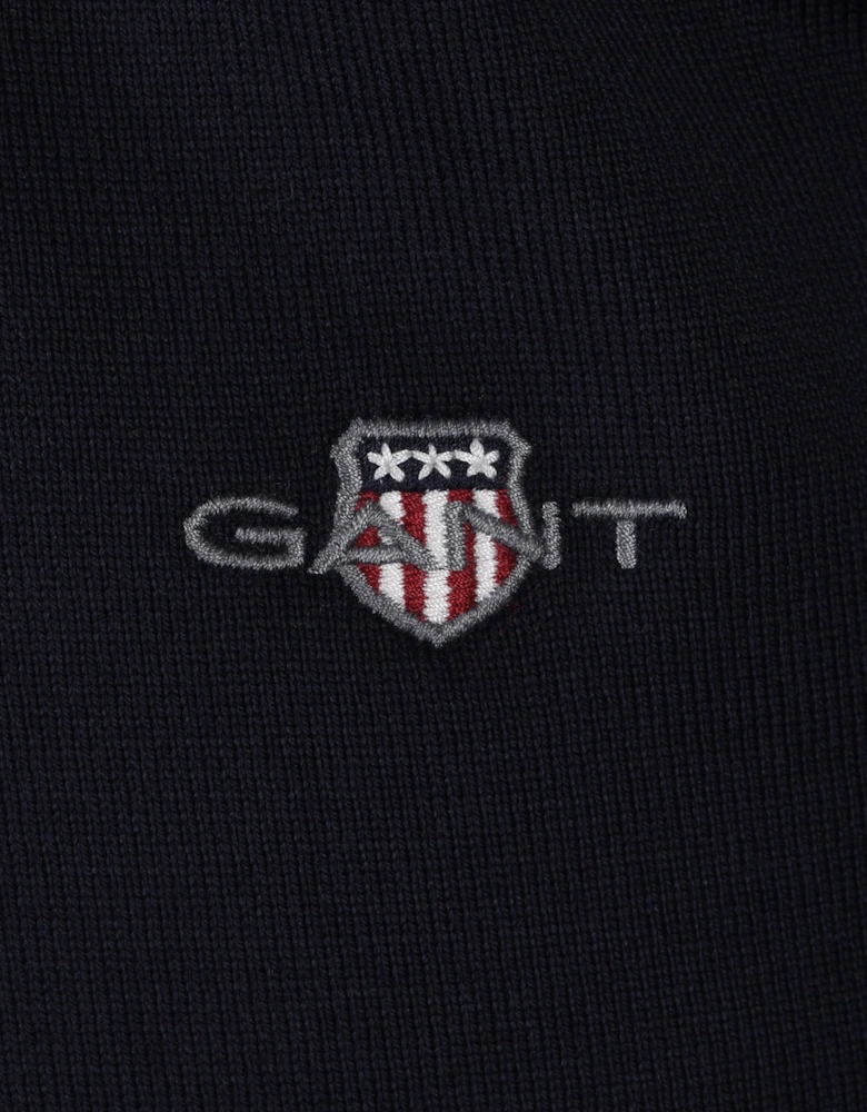 Cord Collar Heavy Rugger Evening Blue