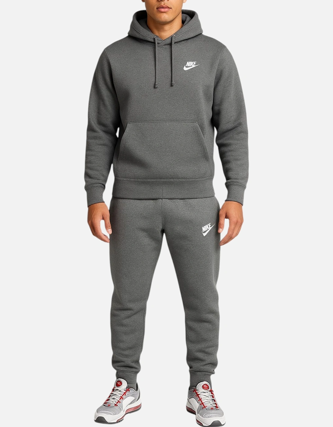 Club Mens Fleece Tracksuits Hoodie Joggers Sweat, 8 of 7