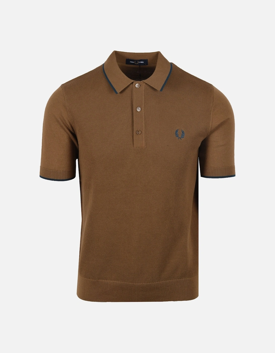 Pique Knitted Polo Shaded Stone, 4 of 3