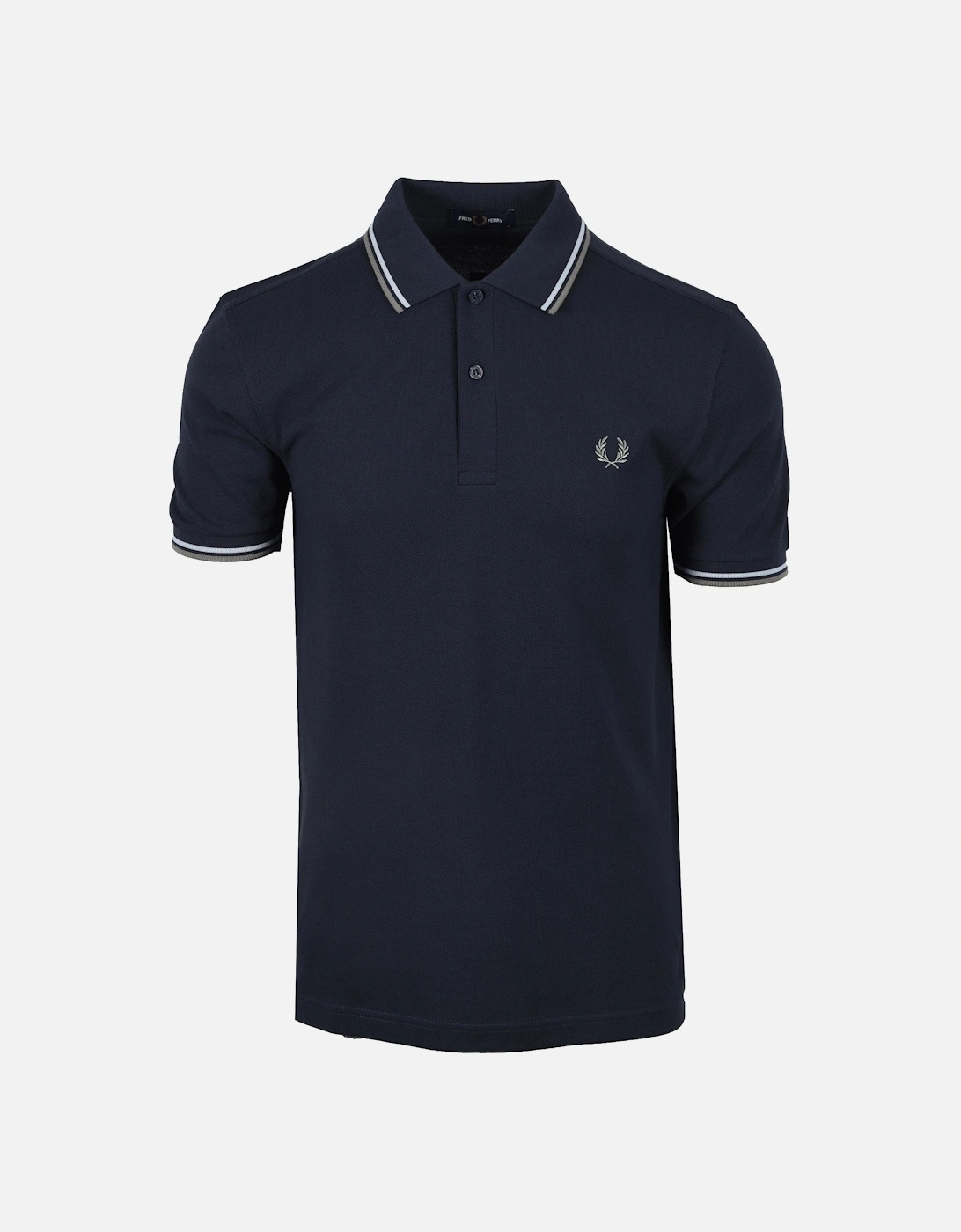 Twin Tipped Polo Dark Airforce/Lilac/Bayleaf, 4 of 3