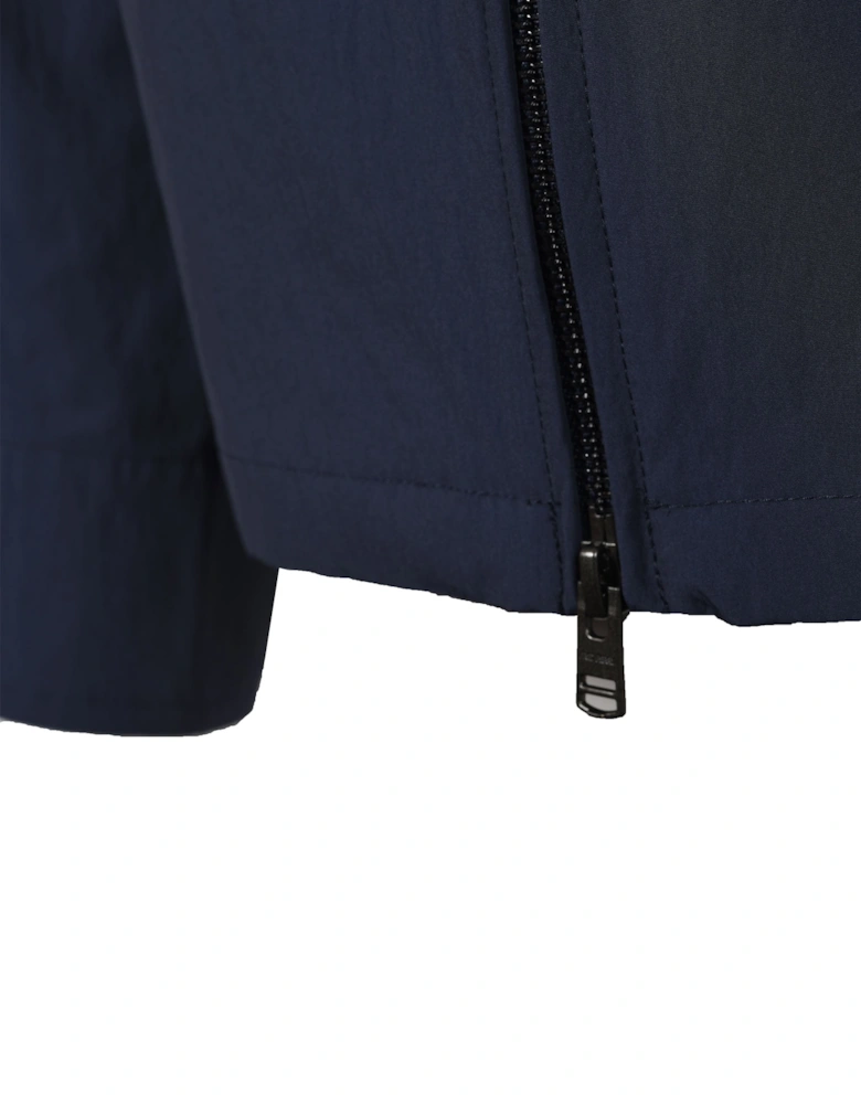 Zip Through Overshirt Dark Airforce