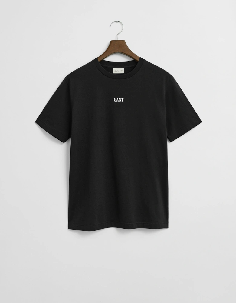 Mens Small Graphic Short Sleeve T-Shirt - 5 Black
