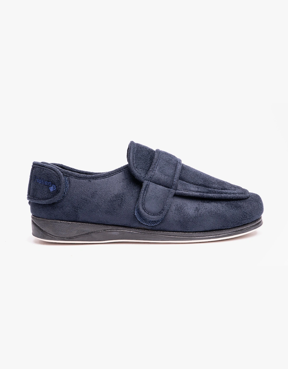 Men's Padders WRAP Mens (G Fit) Easy Access Slippers Navy - Blue - Size: 10