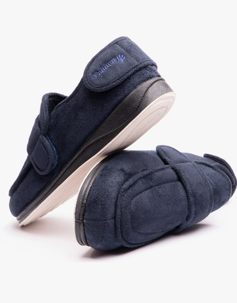 WRAP Mens Slippers Navy