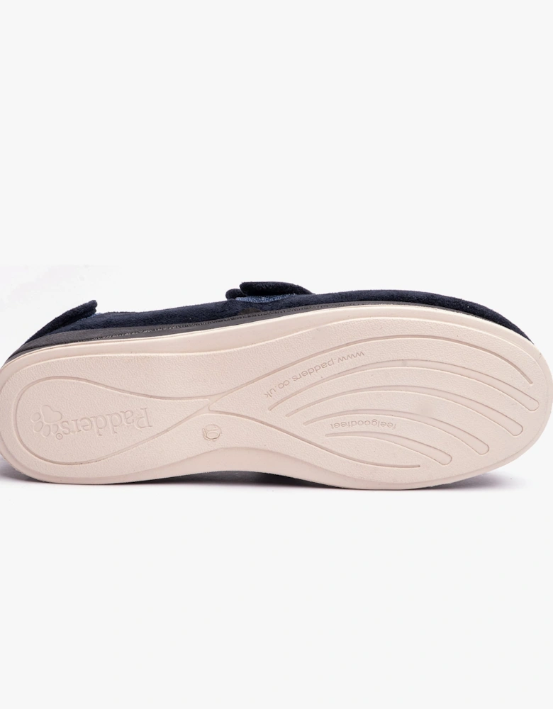 WRAP Mens Slippers Navy