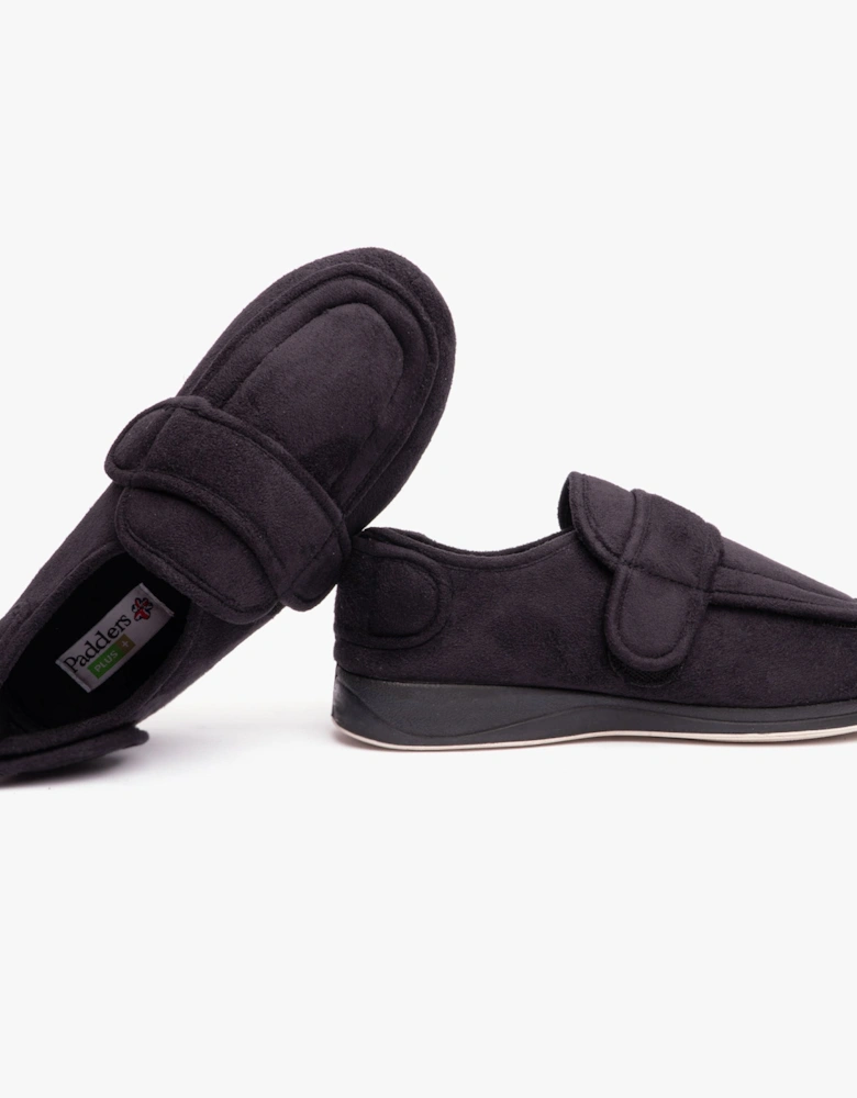 WRAP Mens Slippers Black