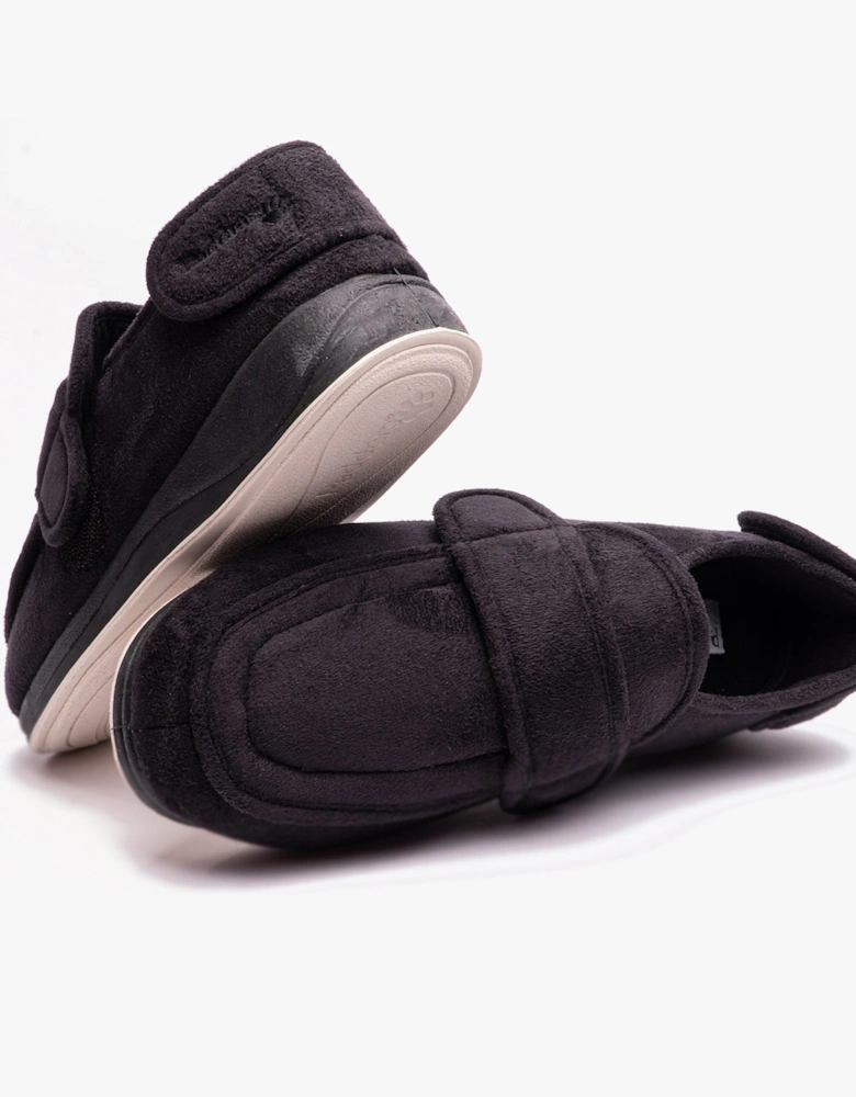 WRAP Mens Slippers Black