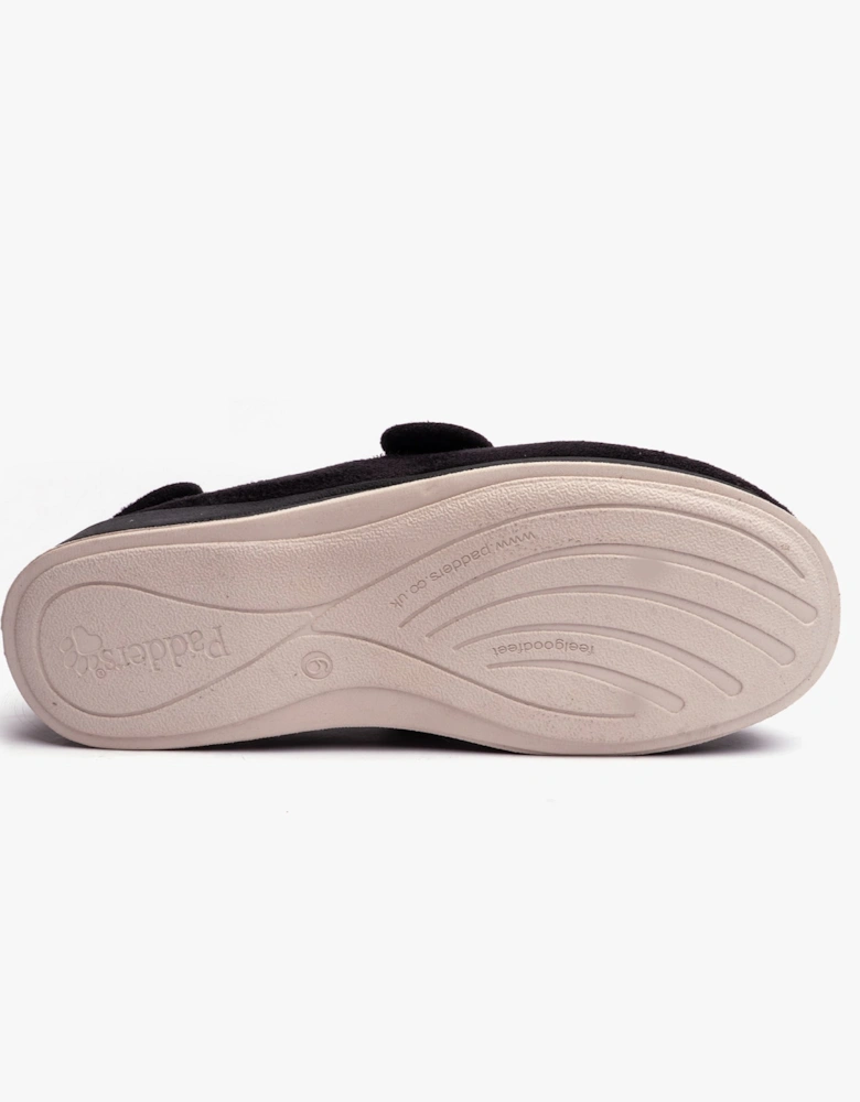 WRAP Mens Slippers Black