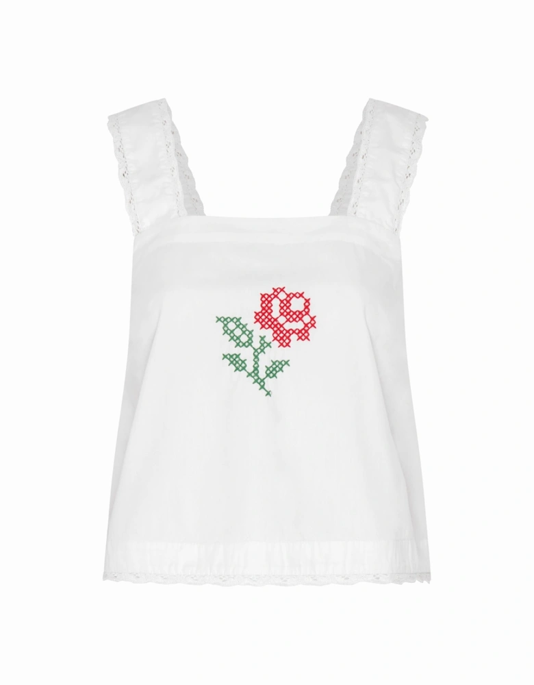 Elinda Top in White