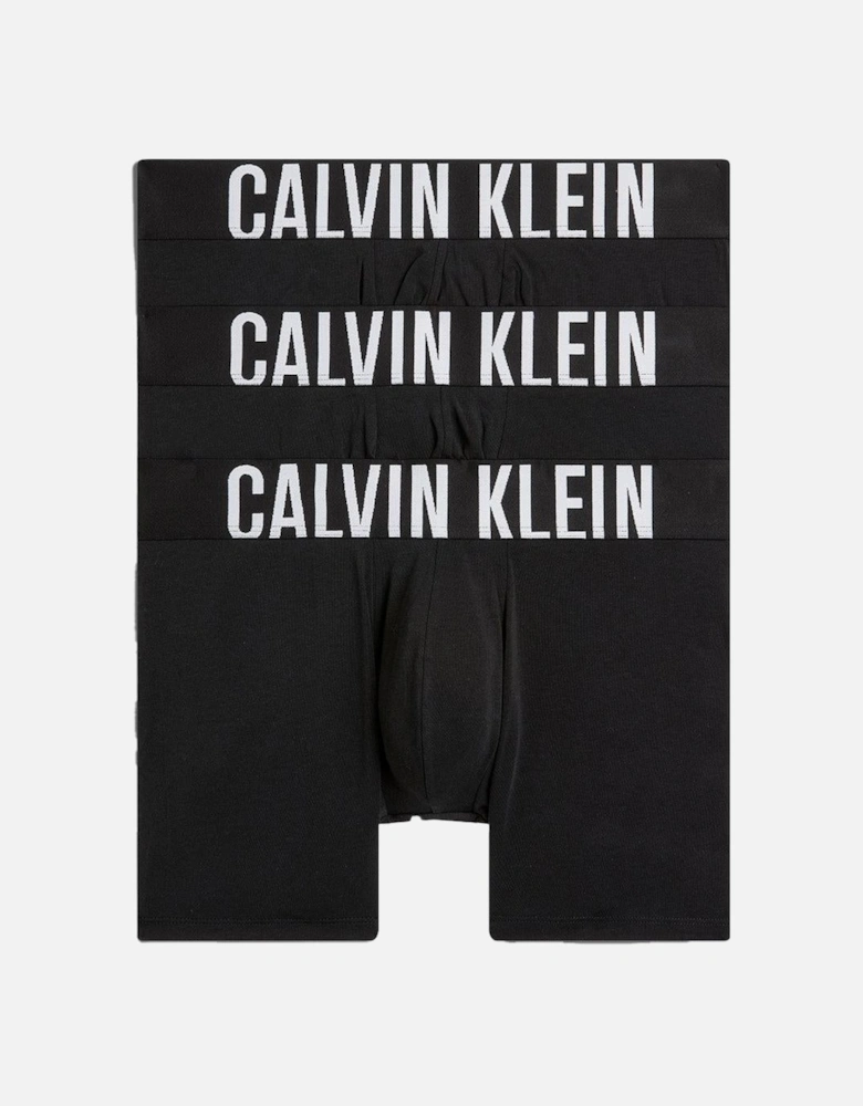 3-Pack Intense Power Boxer Briefs, Black