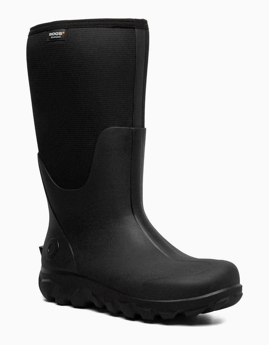 Men's BOGS Mens Classic Seamless Tall Waterproof Wellies - Black - Size: 12