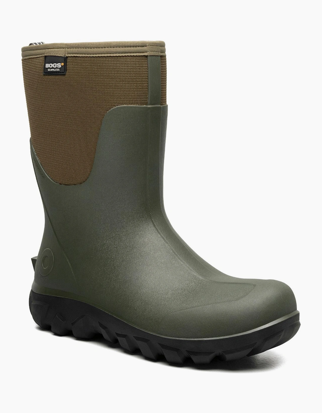 Bogs Men's BOGS Mens Classic Seamless Mid Waterproof Wellies - Green