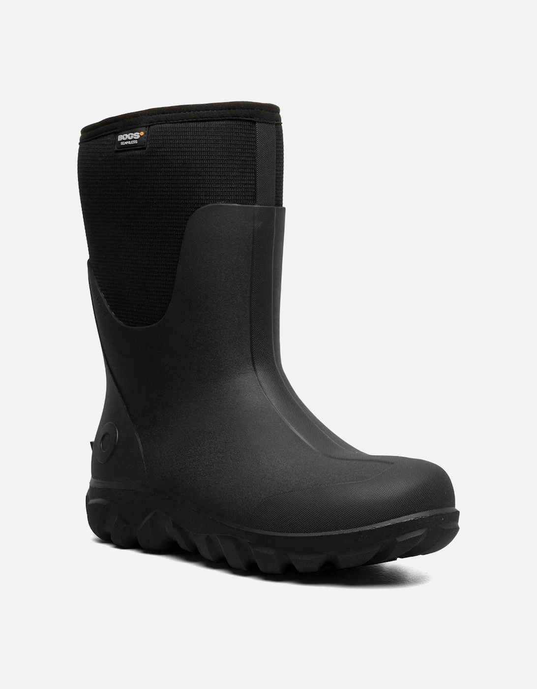 Mens Classic Seamless Mid Waterproof Wellies, 2 of 1