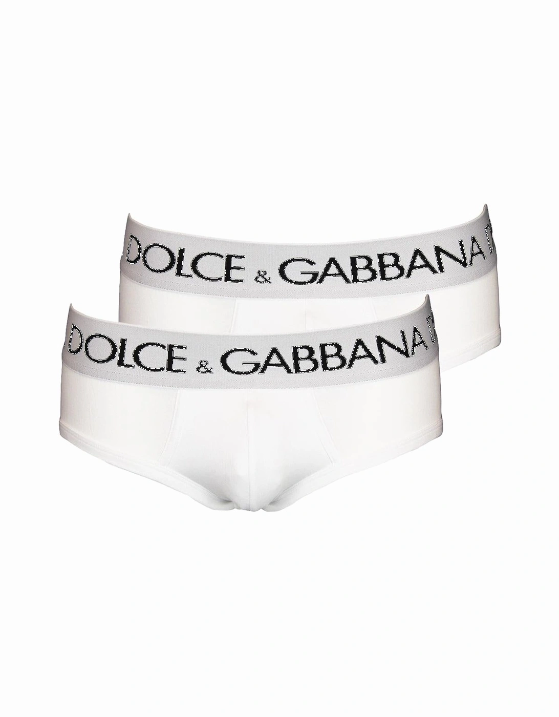 2-Pack Cotton Jersey Brando Briefs, White, 4 of 3