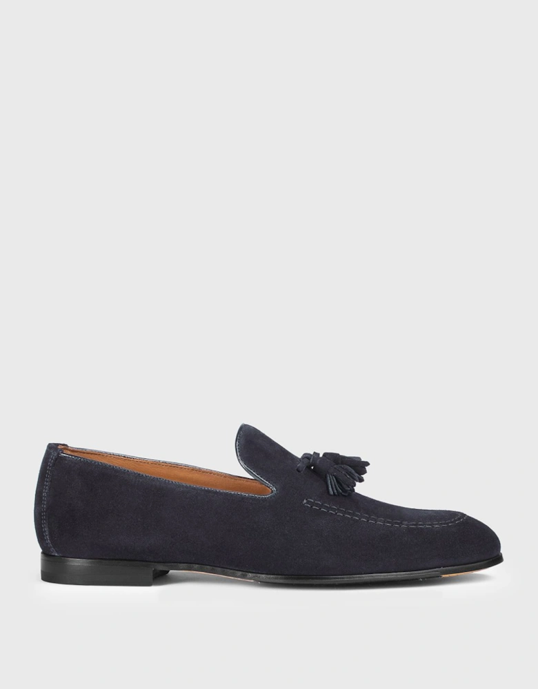 Tassel Loafers Suede Leather Casual