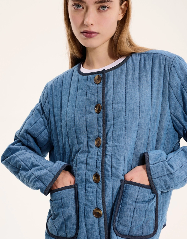 Piper Jacket in Blue