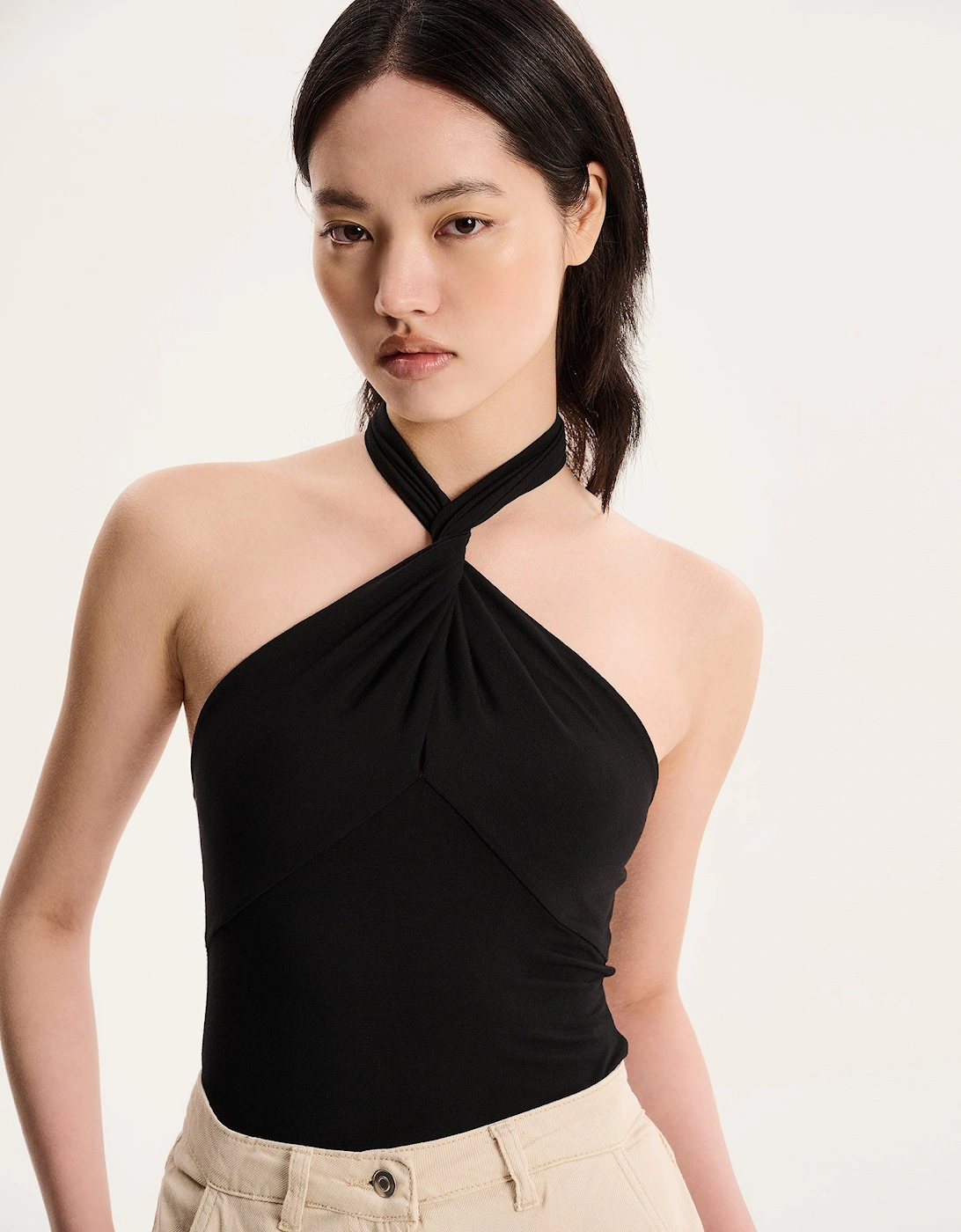 Nelson Halter Top in Black, 6 of 5